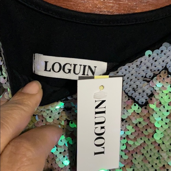 LOGUIN Sequin Tank Top - Picture 8 of 8